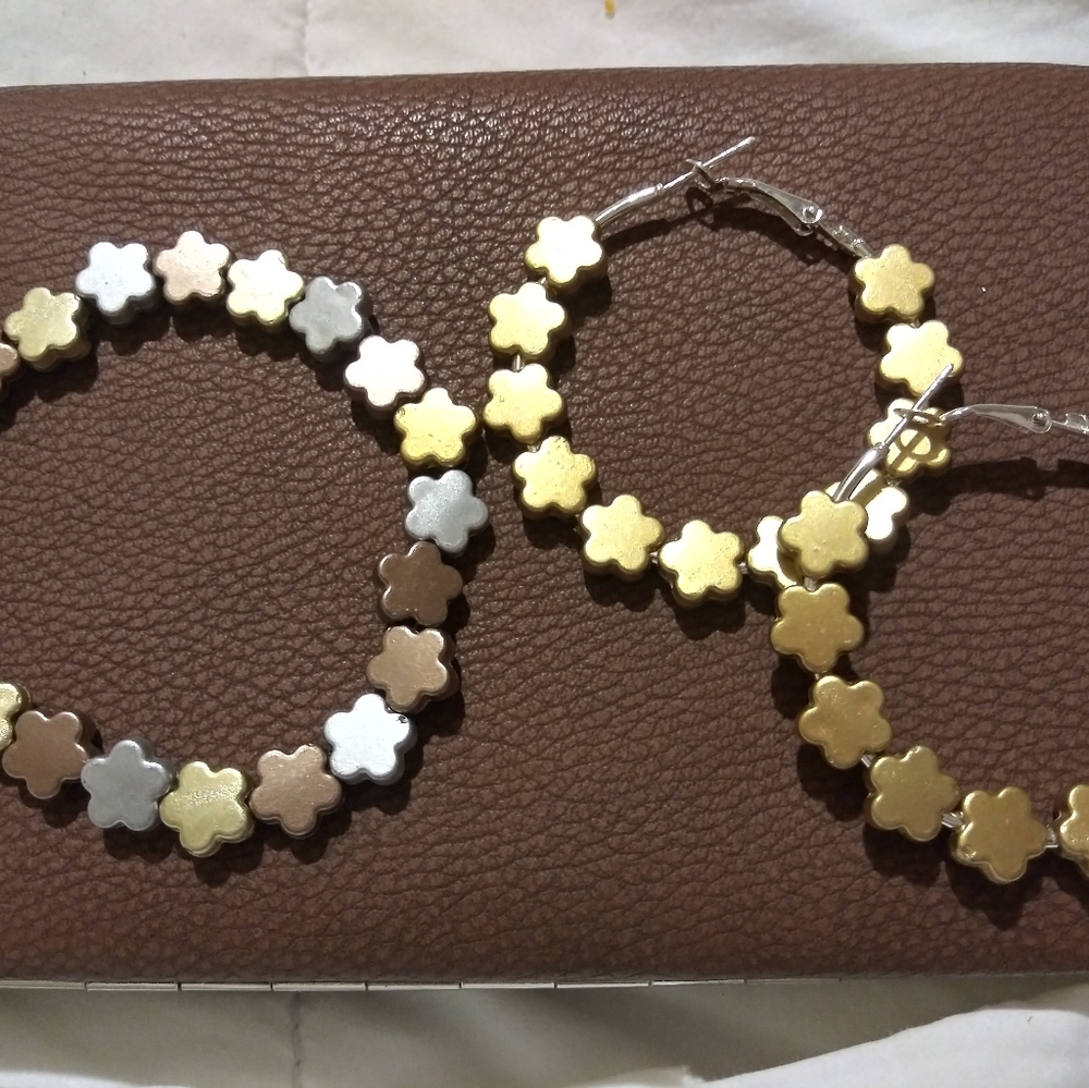 Bracelet And Earrings Set